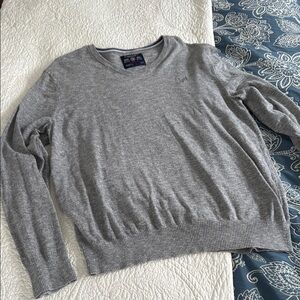 Men's Gray American Eagle Sweater Large
